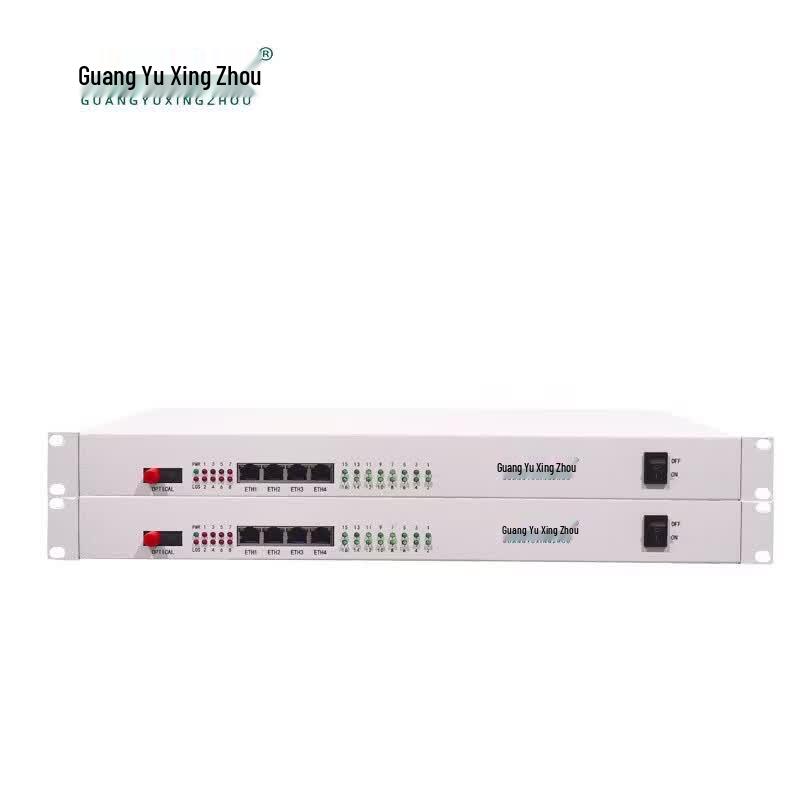 GY-8P8C4E14E Multi-Service Fiber Optic Transceiver