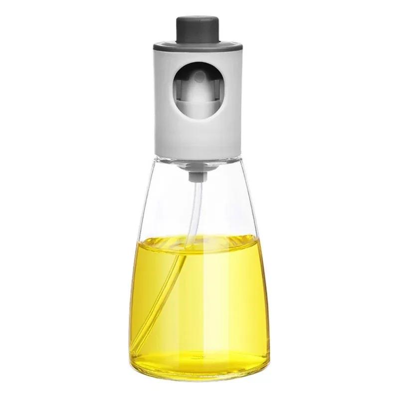 Olive Oil Vinegar Soy Sauce Spray Bottle Set, Kitchen Glass Condiment Bottles, Barbecue Baking Essential Tools