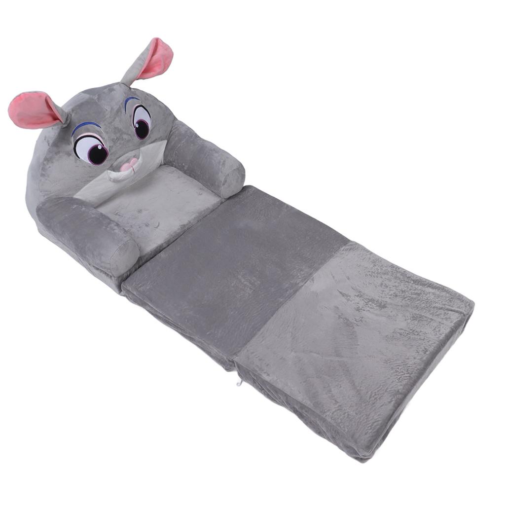 Foldable Kids Sofa Cute Cartoon Soft Children Folding Sofa Bed Kids Couch with Armrests for Bedroom