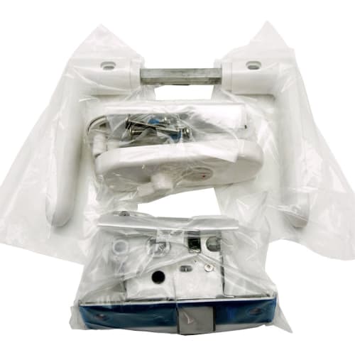 

Комплект рычажных ручек из смолы для ванной комнаты Kuriki Seisakusho, замок для перегородки, дверная ручка, ванная, FU32-AP4-2A-WH-W30