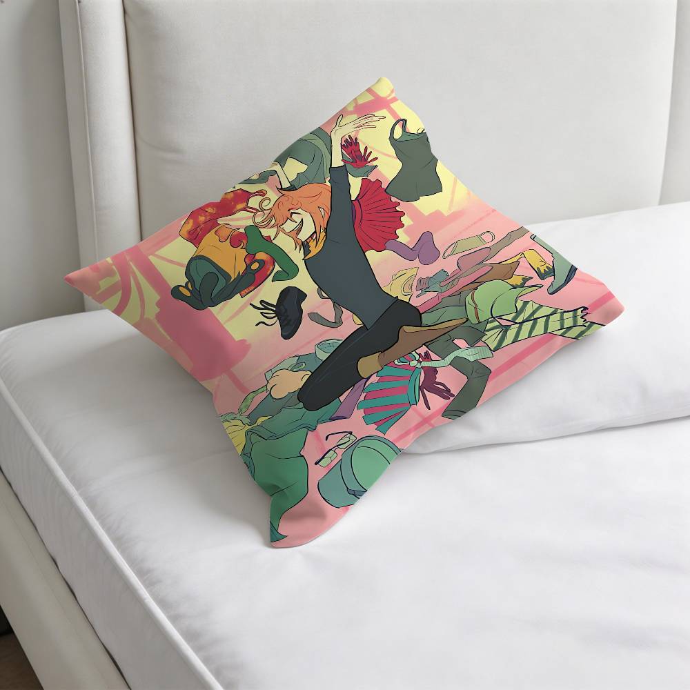 Game Your Turn To DDie Decorative Square Pillow Cover Modern Cushion Case for Living Room Bedroom