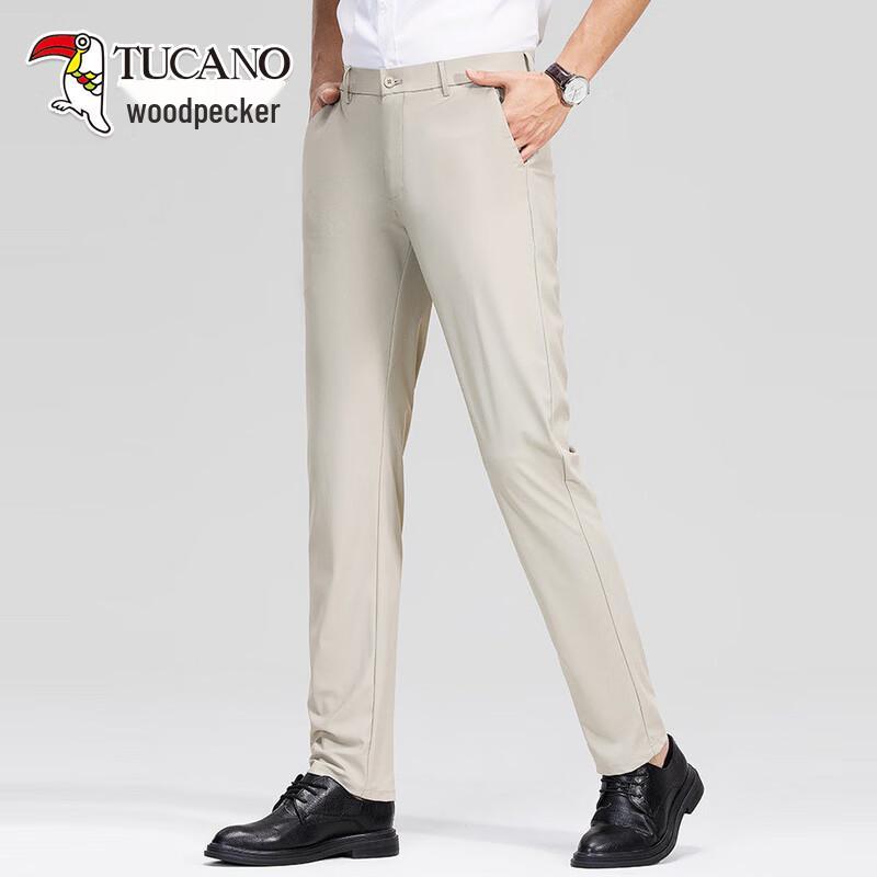 TUCANO Men's 2026 Spring Loose Fit Straight Leg Casual Pants
