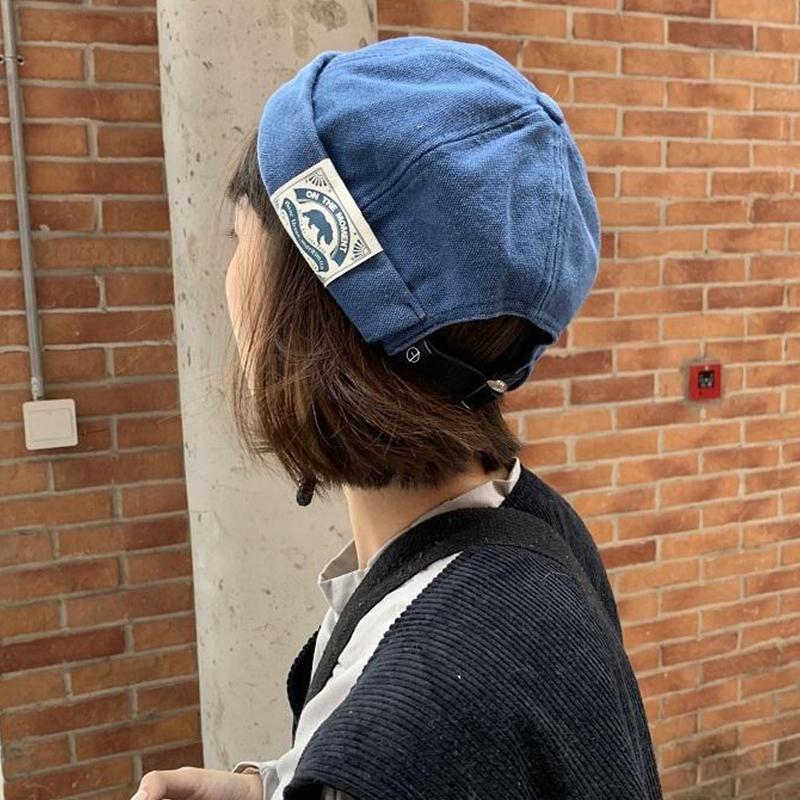 Unisex Brimless Dome Melon Cap Spring Summer Cotton Landlord Beanie Hat Men Women JK Japanese Solid Color Hip Hop Docker Hats