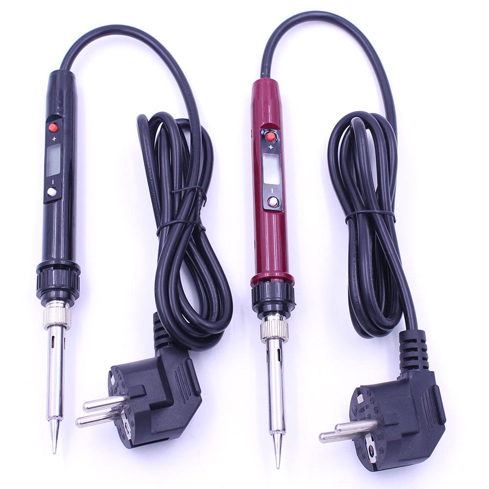 80W Soldering Iron Adjustable Temperature Digital LCD Electric Welding Tool New