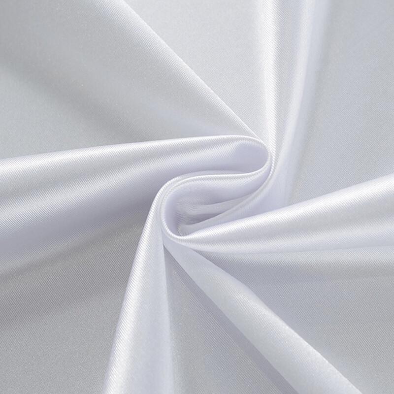 XinPingsen Satin Unifarbene Runde Tischdecke