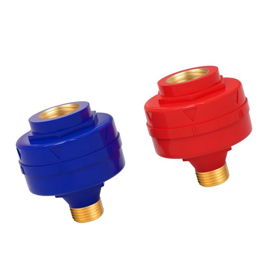 2pcs Household Electric Water Heater Safety Protective Accessories Without Shock Valves for Kitchen and Bathroom Use