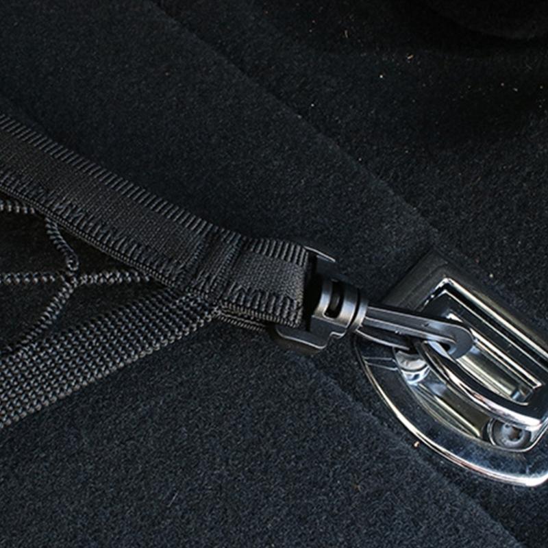 Adjustable Vehicle Cargo Net Storage Bag With Quick Installation For SUV Car And Family Travel