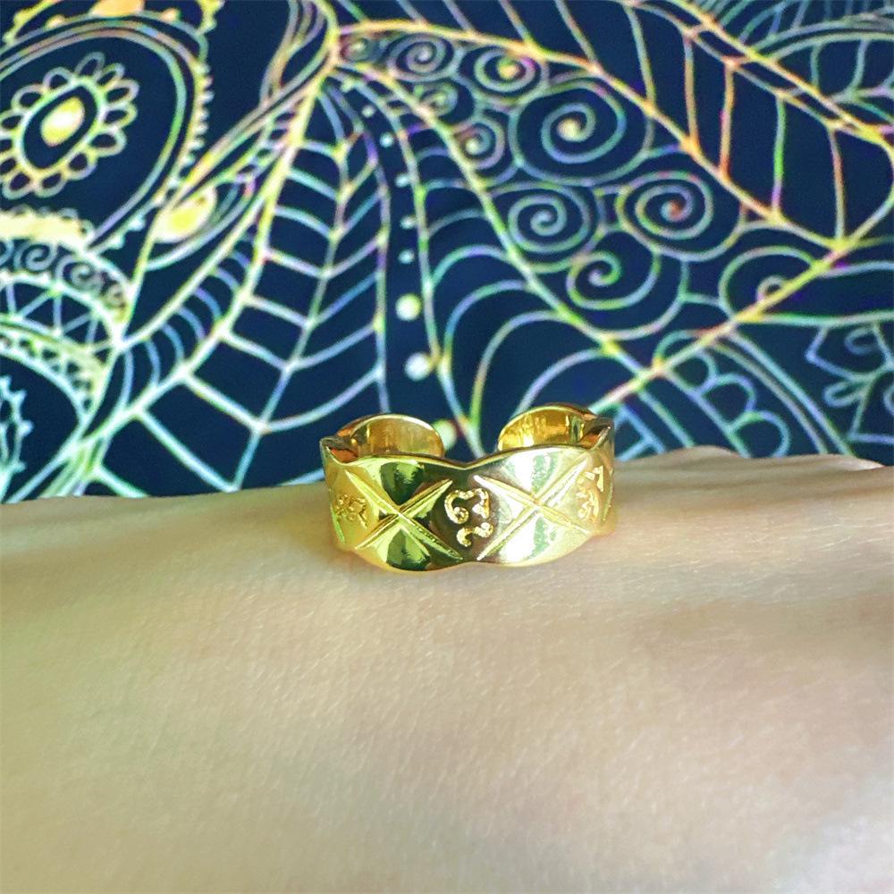 Authentic Wanfa Thai Buddhist Ring - Three Colors