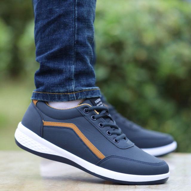 Herrenschuhe Business Casual Schuhe für Männer Pu Lederschuhe Sneakers Man Fashion Loafers Walking Schuhe Zapatos De Hombre