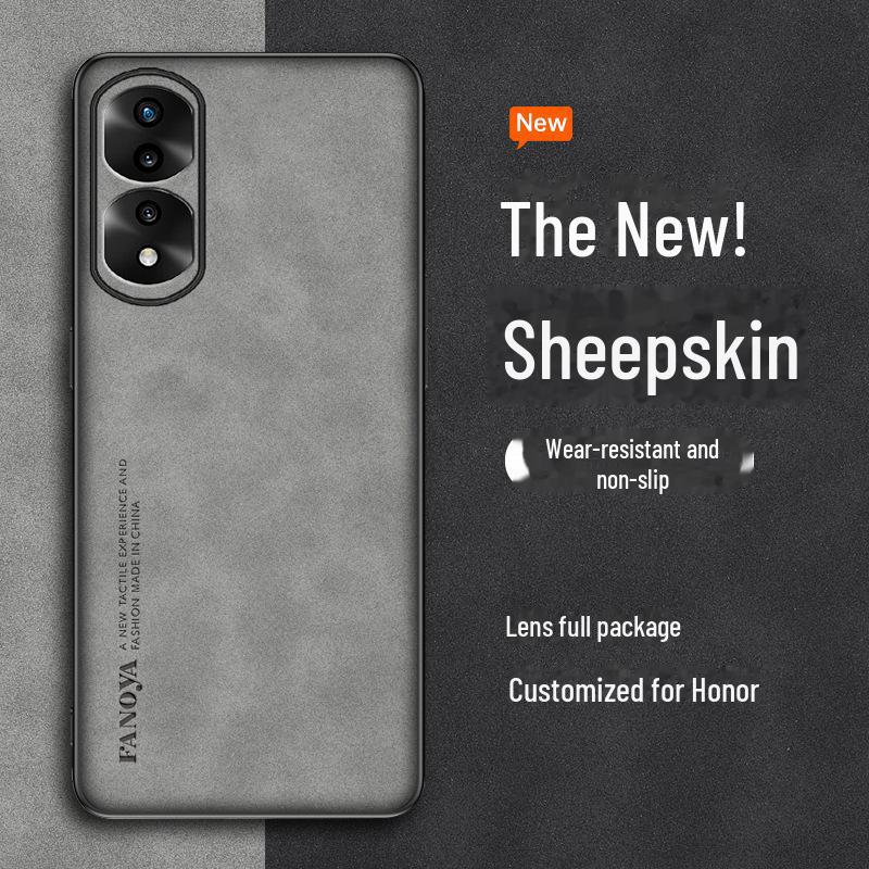 

Чехол из овчины для Huawei Honor 80 Pro с прямым экраном, версия 5G Honor 80Pro Straight Screen