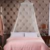 Elgant Hung Dome Mosquito Net for Double Bed Summer Polyester Mesh Fabric Home Bedroom Baby Adults Hanging Decor