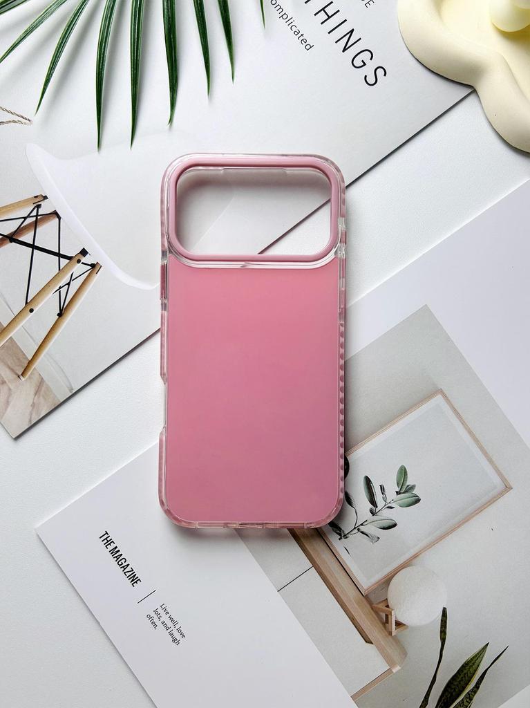 Dual-Tone 3-in-1 Acrylic Case for Apple 17/16 Pro Max Phones