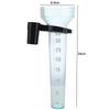 Transparent Gardening Rainwater Meter Plastic Lawn Rainfall Gauge Farm Rain Gauge  Outdoor