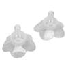 2pcs Nipple Shield Silicone Nursing Breastfeeding Nipple Shield Protector for Flat Inverted Nipples