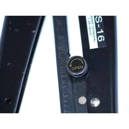 Crimping pliers for crimping sleeves, crimping tool, 1.25-16mm, HS-16 TY23