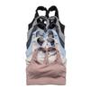 Plus Size Adjustable Strap Sports Bra For Women Yoga Running Fitness