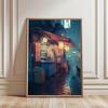Retro Japanese Sushi Bar Poster Kitchen Food Posters and Picture Canvas Print Painting Dining Room Wall Decor Home Mural Cuadros