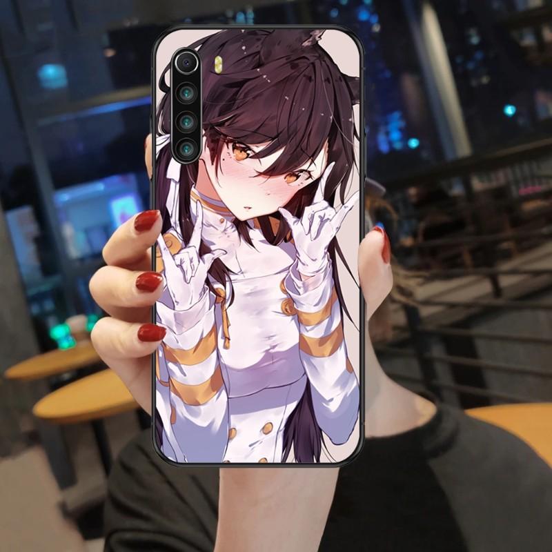 Cute Azur Lane Girl Phone Case For Xiaomi Mi 12 11T 10T 9T Lite Pro Ultra Note 10 Poco F3 F4 X4 GT Soft Black Phone Cover