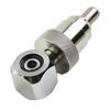 CGA347 Compatible Fill Adapter for Scott SCBA Tanks Stainless Steel and Brass Connector Tool for Air Inflation