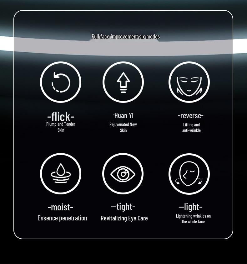 RF EMS Mikrostrom Gesichtsverjüngungsgerät
