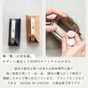 SOPO SO25 (Svart) Läderplånbok, Myntplånbok, Miniplånbok för Män och Kvinnor, Tillverkad i Japan