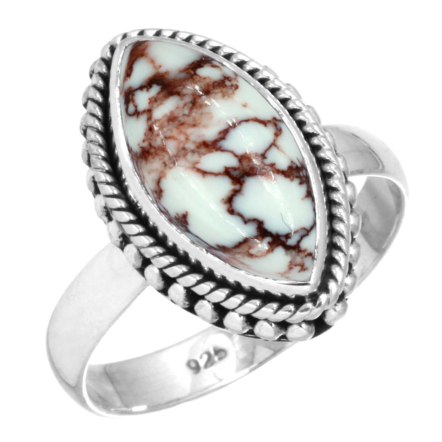 

Кольцо из стерлингового серебра 925 пробы с драгоценными камнями, ювелирные изделия ручной работы, подарок на День святого Валентина, смитсонит, губчатый коралл, серафинит, шаттакит, тулит, дикая лошадь 13