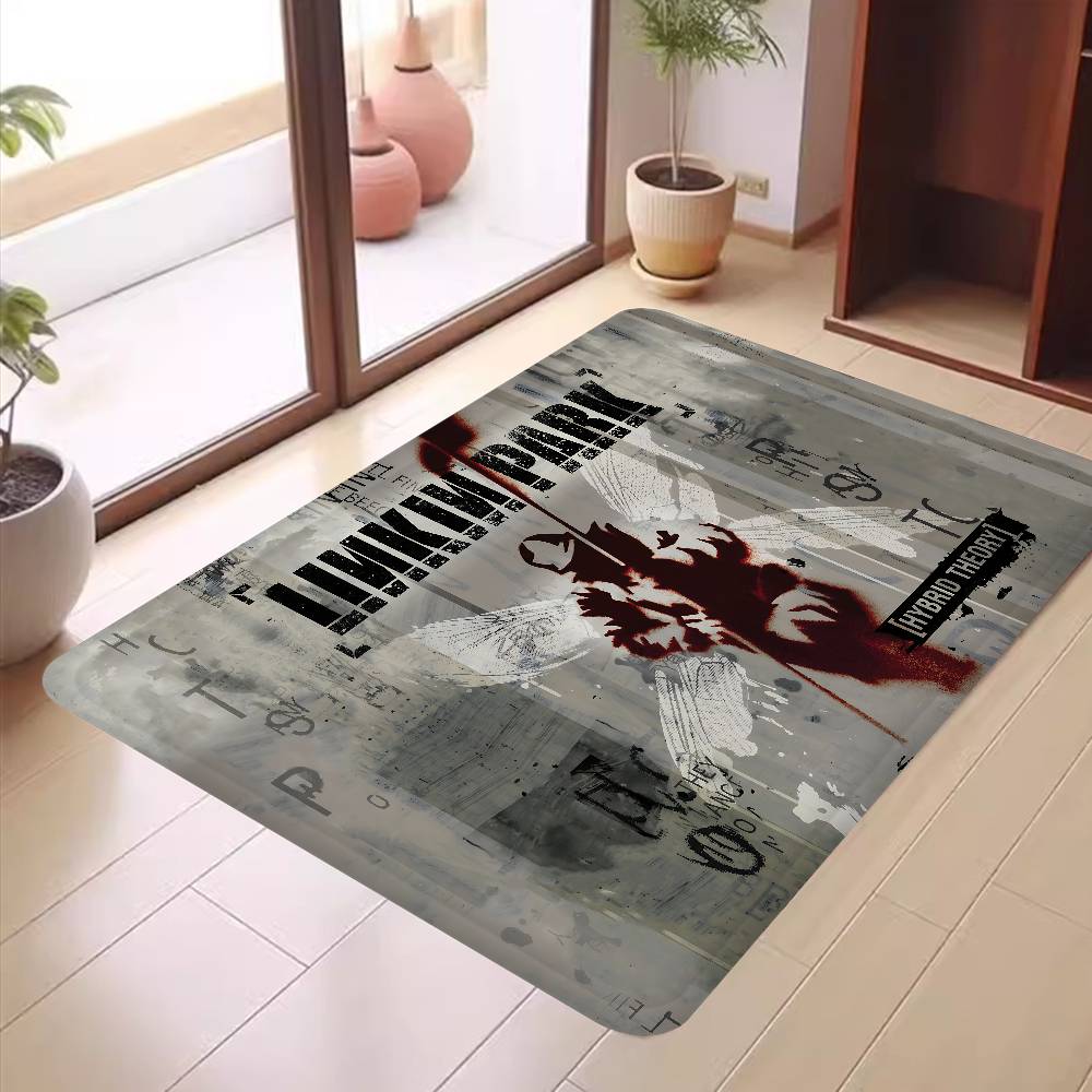 L-Linkin Hot Band Park Kitchen Mat Cheaper Anti-slip Modern Living Room Balcony Printed Modern Home Decor
