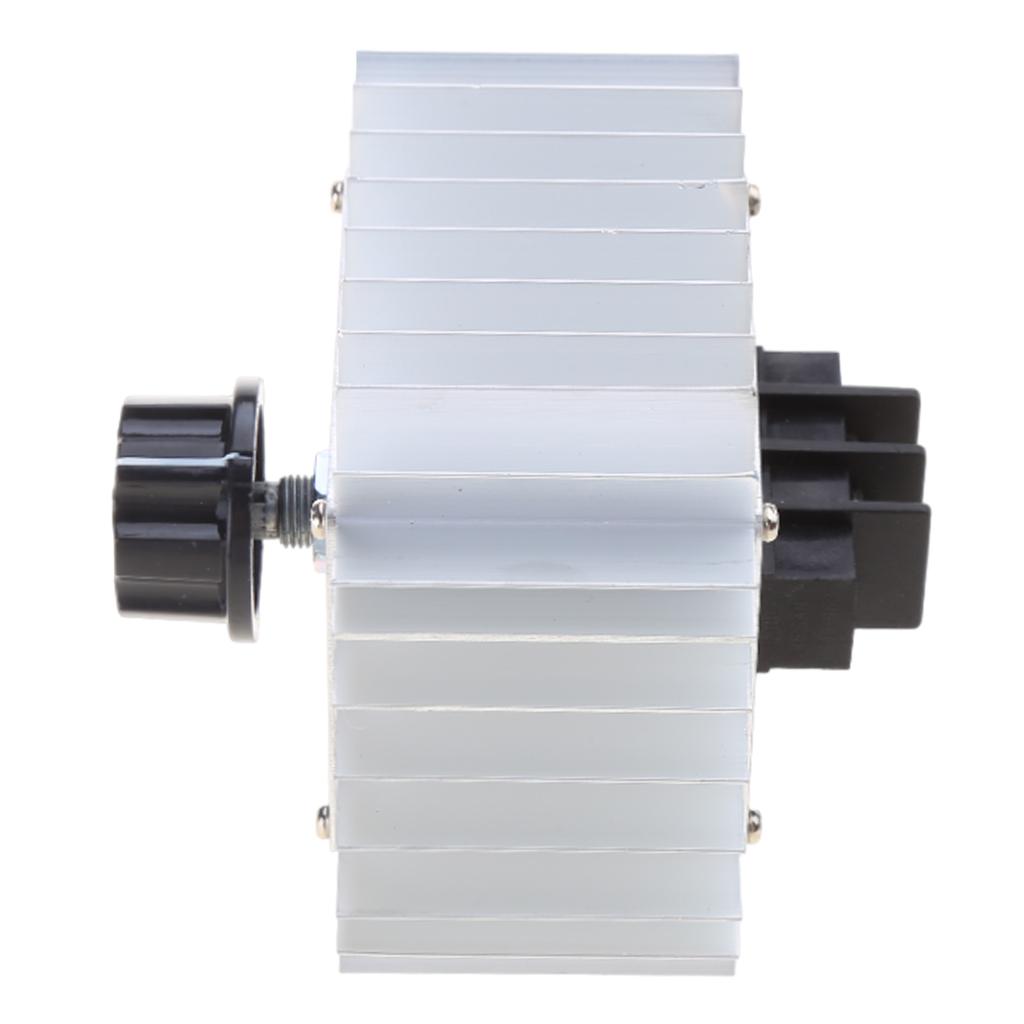 Upgraded 5000W Motor Speed Regulator Efficient Power Regulator 220V 5000W Thyristor Motor for Electrical Appliances