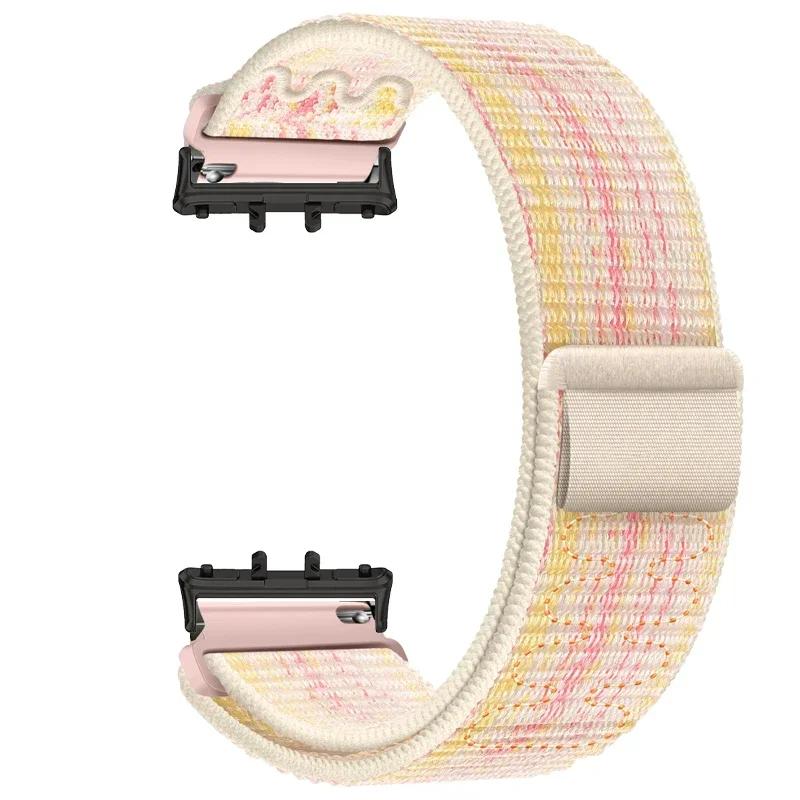 Nylon Loop Strap for Samsung Galaxy Fit 3 Adjustable Elastic Bracelet Watchband for iWatch Samsung Galaxy Fit3 Band Accessories