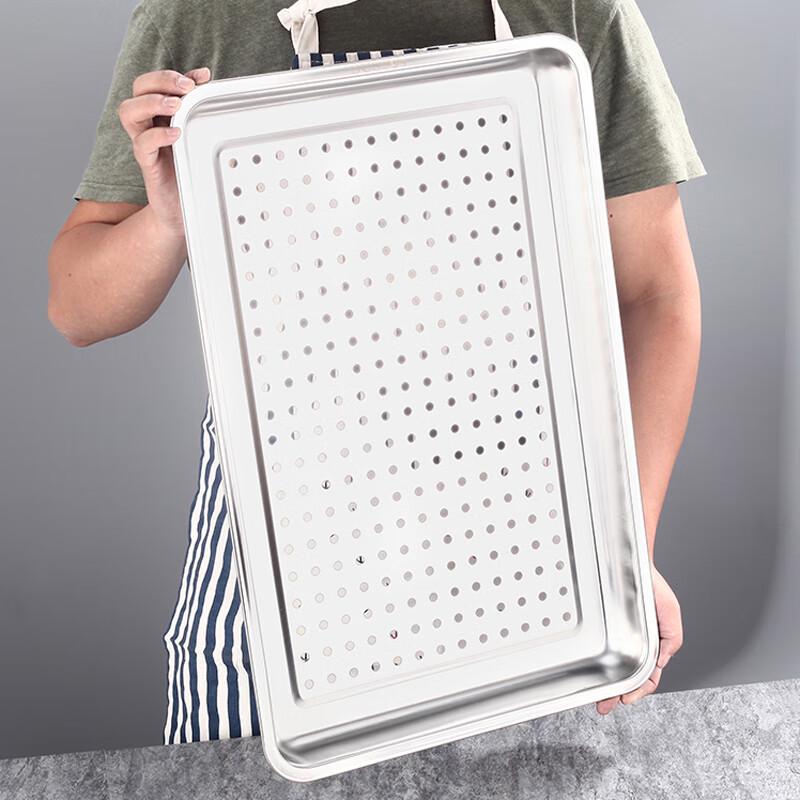 HESWELL Edelstahl Perforierter Dampfeinsatz