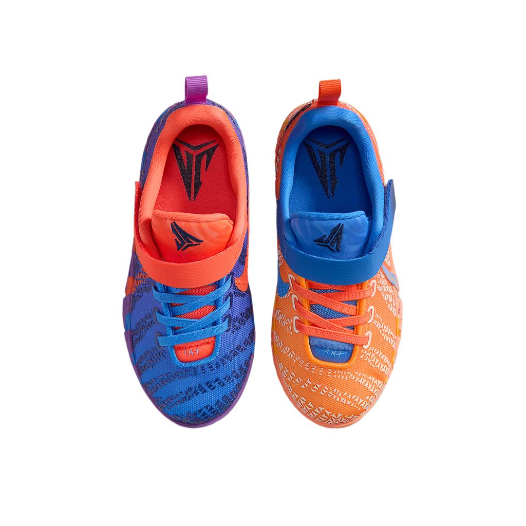 Nike Ja 3 PS Gravity Dětské tenisky Modrá Modrá-Křišťálová Trávník-Oranžová IO9419-400