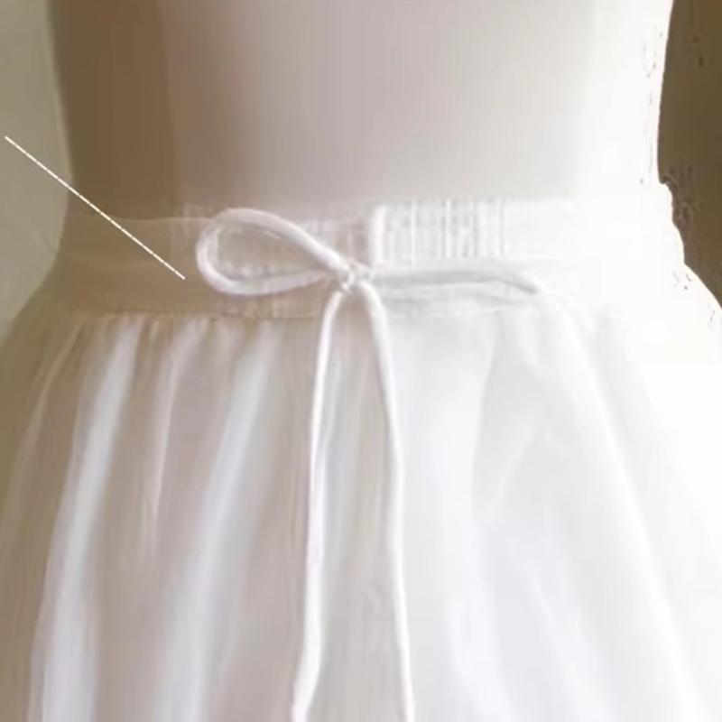Boneless Crinoline 4 Layer Underskirt Petticoat for Bridal Gown Comfortable Tulle Petticoat for Women Various Gowns