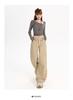 Ge Di Jie Mei De La Ka Qi Color Loose Hanging Wide Leg Jeans Women's New Style