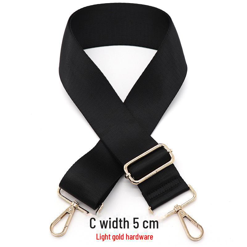 Neuer vielseitiger, breiter, gewebter, verstellbarer Umhängetaschengurt – Ersatzzubehör für Damen