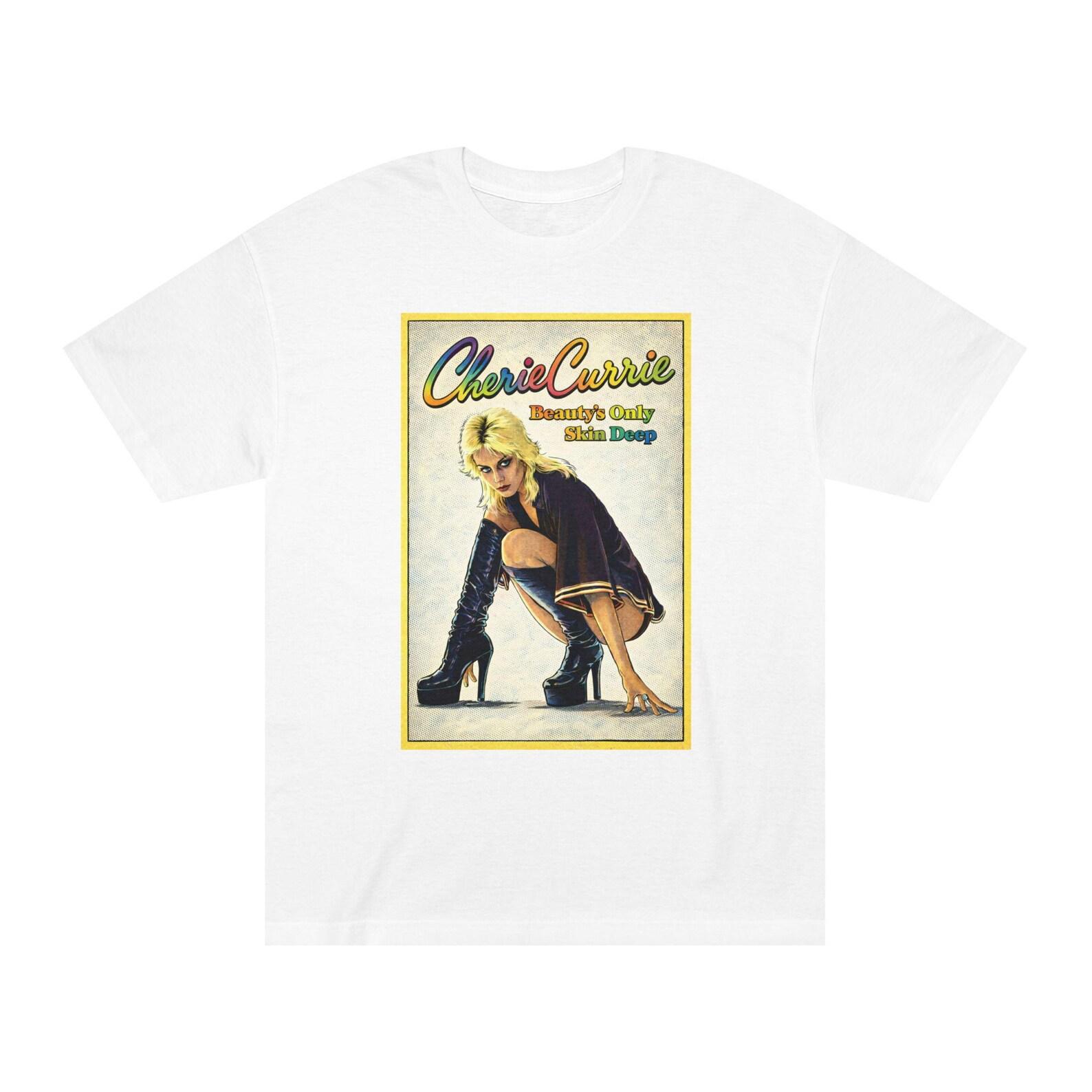 Cherie Currie Tee | Beauty Only Skin Deep XL