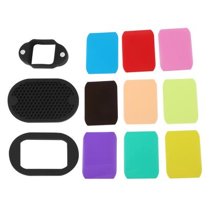 Tragbares Bienenwaben-Gitter-Mesh 9 Filter Set Zubehör für Kamera Top Blitzlicht Speedlight