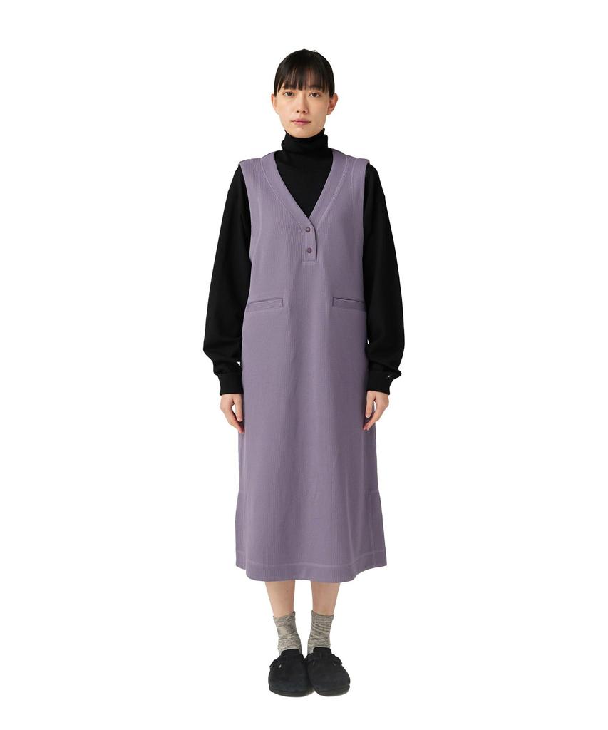 Snow Peak Dry Thermal Dress and Size Light Purple SH-25AW003, Top, One-Piece Dress, Men's Women's, 2,