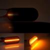 2pc dinâmico led sinais de volta lado marcador luz lâmpada para vw volkswagen bora golf 3/4 passat 3b polo 6n sharan vento t5 assento ibiza