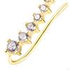 2 Pieces Ear Cuffs Earring Clip On Fashion Sparkling Jewelry Earhook Accessories for
