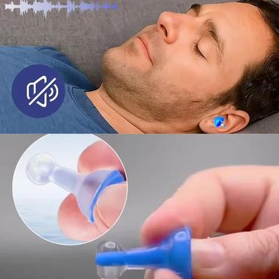 Multifunktionale aufblasbare Ohrstöpsel Tragbare geräuschunterdrückende Ohrstöpsel mit neuestem Design Weiches Silikon Reisezubehör