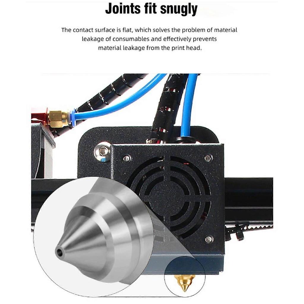 High quality 5pcs 3D Printer Extruder Chrome Zirconium Copper Nozzle High Speed