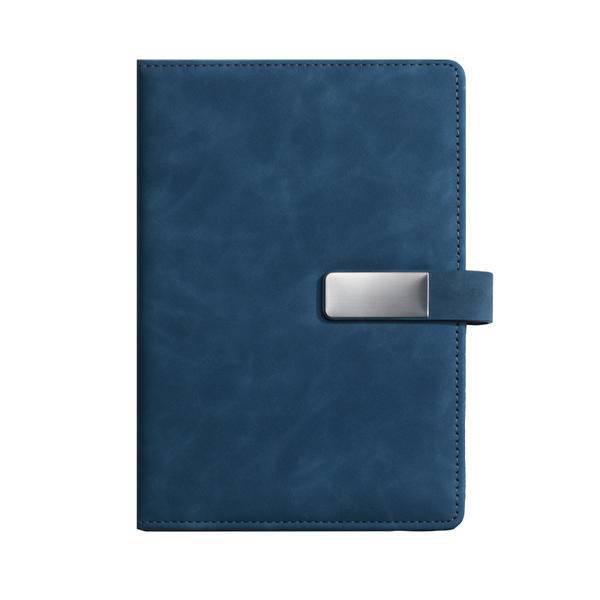 Premium Soft Leather Buckle Diary – Business Office Gift Set with Logo Imprint