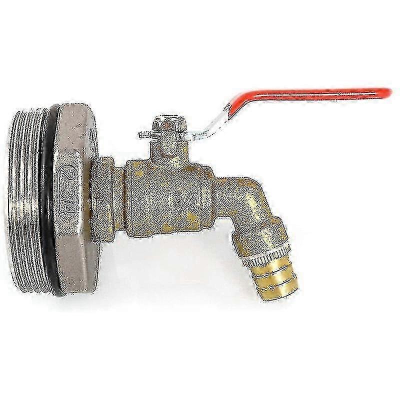 2" Brass Drum Faucet with EPDM Gasket for 55 Gallon Barrel