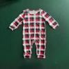 European Christmas Reindeer Print Family Matching Pajama Set - Long Sleeve