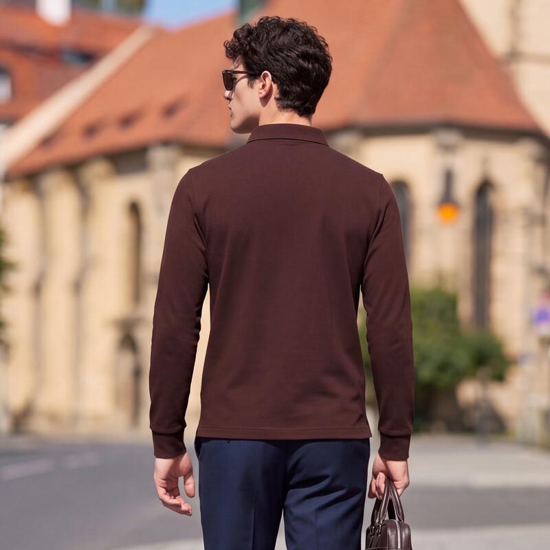 Antonio Men's Long Sleeve Polo Shirt