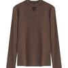 Semi-turtleneck Bottoming Shirt Women's Long-sleeved Autumn and Winter New Hollow-out Inner Velvet Thickened Top