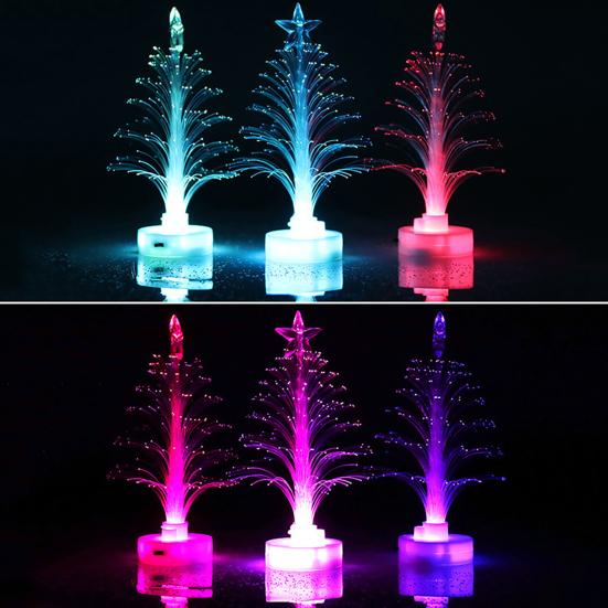 Xmas Night Light Delicate Creative Star Christmas Tree Light for Home