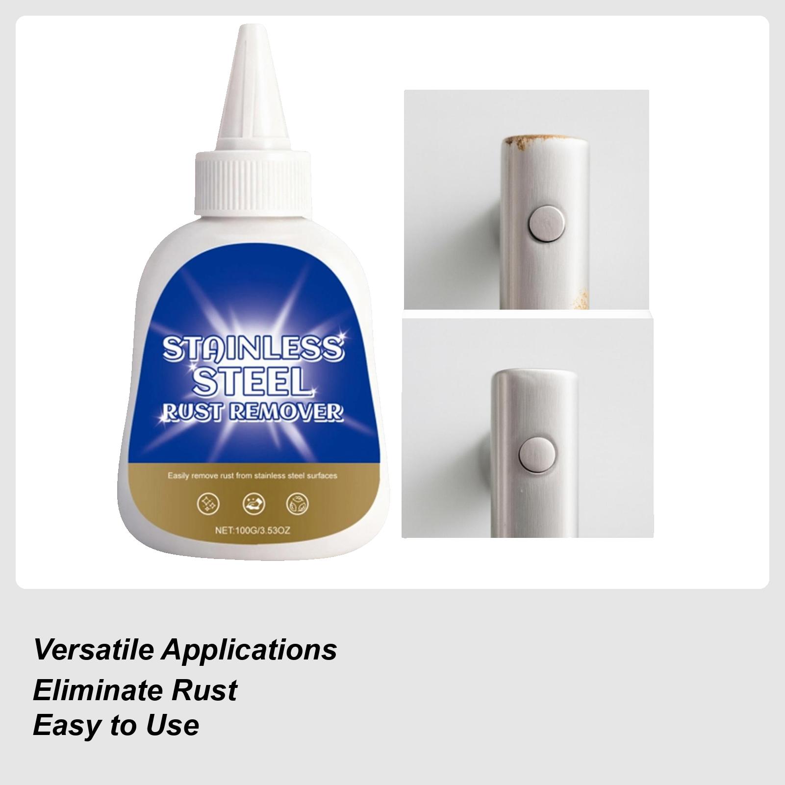 Stainless Steel Rust Remover 100g Stain Cleaner Rust Remover Cleaner For Kitchen Appliances Sinks Faucets Automotive Parts CHINA