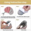 3 Pairs Heel Protectors Sneakers High Heel Stickers Heel Grips Cushion Adjust Size Pain Relief Insole Inserts Foot Care Shoe Pad