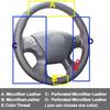 2015- Nissan Murano Z52 Hand Sewing Car Steering Wheel Cover For | Microfiber